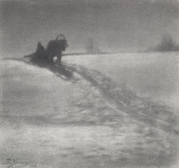 Vasili Ulitin «Winter», 1928. From the collection of the «Moscow House of photography»