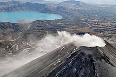 Hot Breath of the Planet. Volcanoes and Glaciers