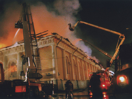 Из серии «Впечатления  от пожара 14 марта 2004г»
