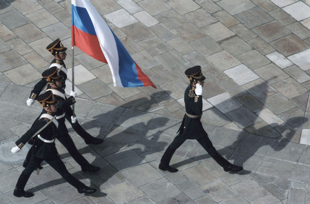 Из серии «Кремль.Церемония президентского полка»