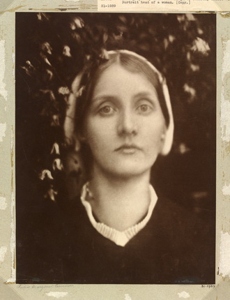 Julia Margaret Cameron.
Mrs. Herbert Duckworth, 1872.
© Victoria and Albert Museum, London