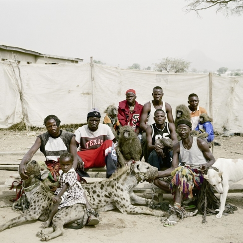Pieter Hugo.
The Hyena Men of Abuja. Nigeria, 2005.
From ‘The Hyena and Other Men’ series.
© Pieter Hugo