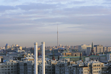 Из серии «Вид на Москву с дома «Коперник»