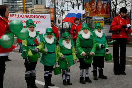 Из серии «День Святого Патрика в Москве»