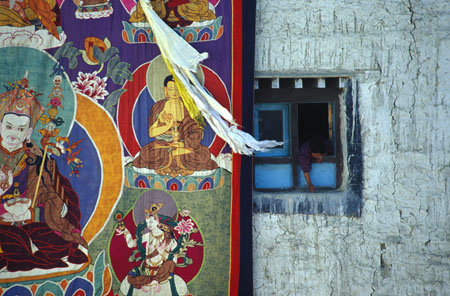 Leonid Kruglov.
Tibet. Kingdom the Mustang. 
2002. 
Color photography, C-print hp DesignJet 5000