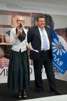 Olga Sviblova and Dmitriy Soloviev