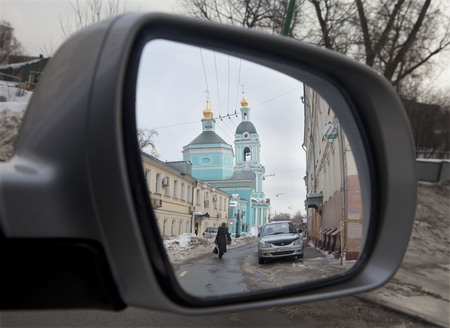 Из серии «Москва в автомобильном зеркале»