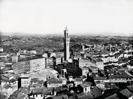 Д. Андерсон: Сиена. Вид с колокольни Собора. 
Около 1920