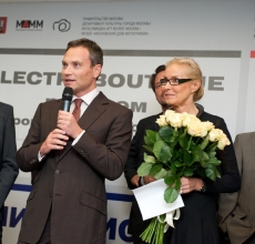 Anton Kudryashov (Beeline) and Olga Sviblova