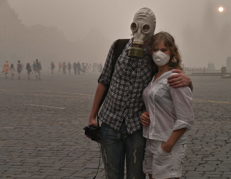 Из серии «Москва: жизнь после газовой атаки»
