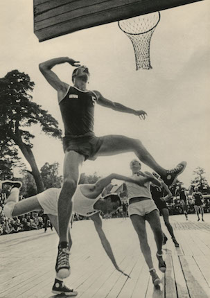 Баскетбольный балет. г. Каунас, 1950-е