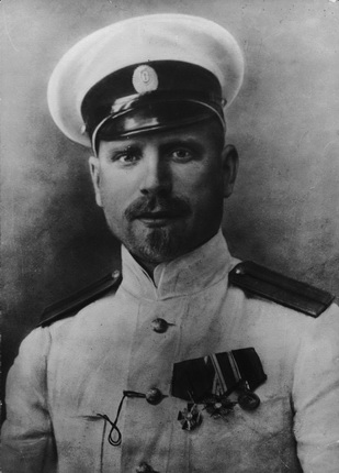 Unknown Author.
Georgy Sedov, polar captain. 
1900s.
S. Burasovsky collection