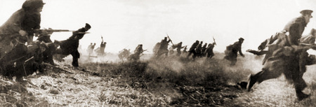 Sevastopol defence. Counterattack of the marines at Ishun position