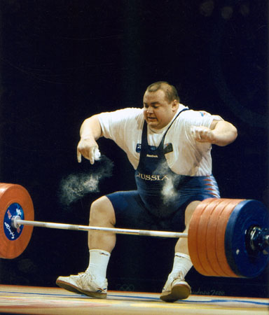 Sergey Kivrin, Andrey Golovanov.
Olympic champion A.Chemerkin. Sydney. 
2000