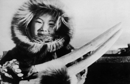 Eskimo woman, daughter of famous hunter Tayan