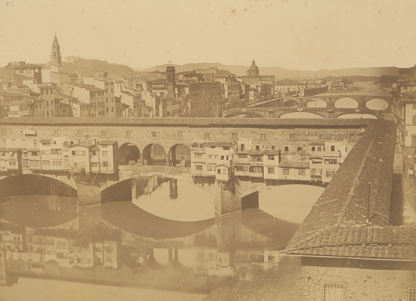 Fratelli Alinari.
Ponte Vecchio.
Florence.
1855