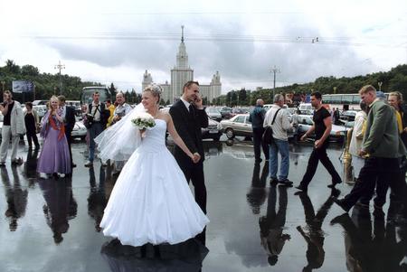 Из серии «Московские свадьбы»