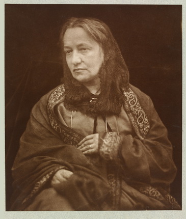 Henry Herschel Hay Cameron.
Portrait of Julia Margaret Cameron by her son, about
1870
© Victoria and Albert Museum, London