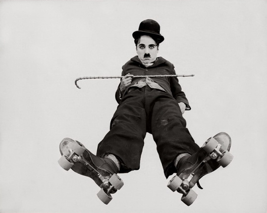 Charles Chaplin, The Rink (1916).
© Bubbles Inc., courtesy NBC Photographie, Paris