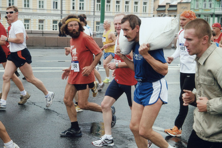 Из серии «Московскому международному марафону мира √ 30 лет»