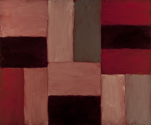 Sean Scully. Red Chamber, 2012. Oil on linen.
Courtesy of the artist © Sean Scully