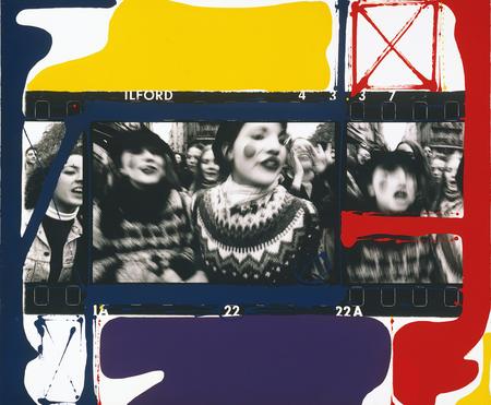 William Klein.
The union of lyceum students protests. 
1998. 
The European House of the photography, France