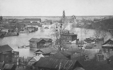 Unknown author.
Pavlovo. Flood. 
1926. 
Collection of the Pavlov historical museum