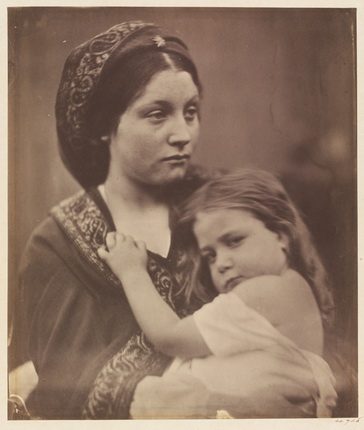 Джулия Маргарет Кэмерон.
Сохраненное в сердце / Мадонна памяти, 1864. 
© Victoria and Albert Museum, Лондон