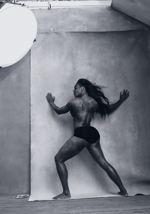 Annie Leibovitz.
Serena Williams. April.
2015.
Courtesy of Pirelli