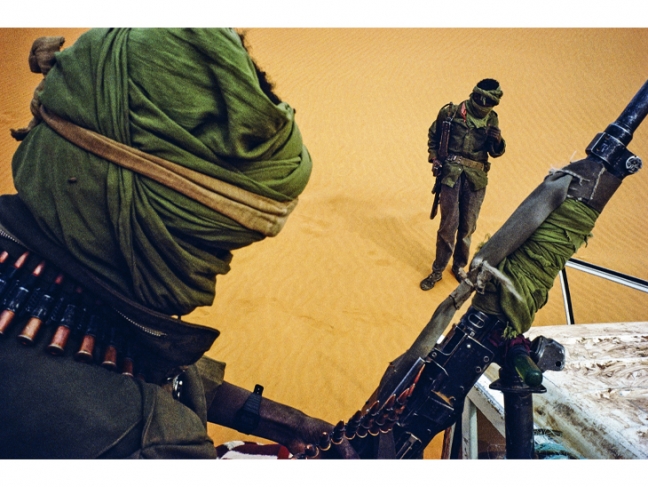 Pascal Maitre.
Niger, 1993.

Fighters of the Tuareg Rebellion.

© Pascal Maitre/Myop/Panos.