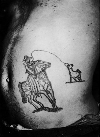 Robert Doisneau.
Tattoo. 
1950. 
Collection of the National Fund of Modern Art – FNAC, Paris
