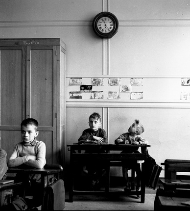 Робер Дуано.
Школьные часы, 1956.
© Atelier Robert Doisneau