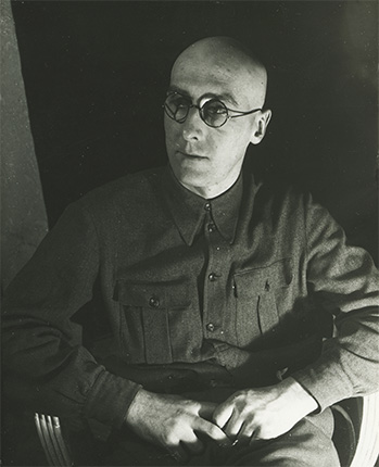 Sergei Tretyakov. 1928. Photo: A. Rodchenko. State Museum of V. V. Mayakovsky