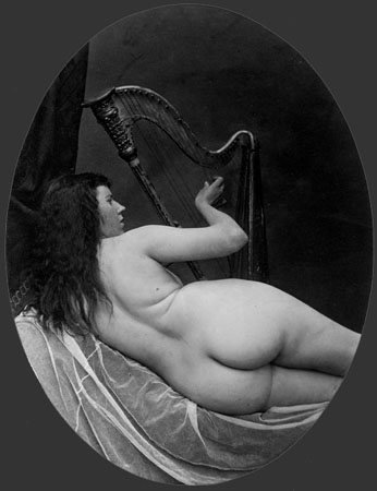 Unknown author.
Naked With Harp