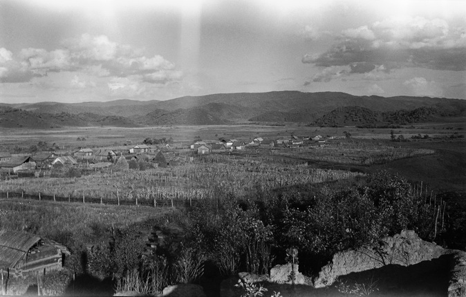Yamazoe Saburo.
View of Romanovka from the fortress.
Romanovka village, Manchuria.
1938–41.
Arseniev State Museum of Primorsky Region in Vladivostok