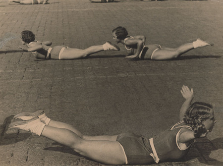 Alexander Rodchenko.
Rhythmic gymnastics. Moscow. 
1936. 
Private collection