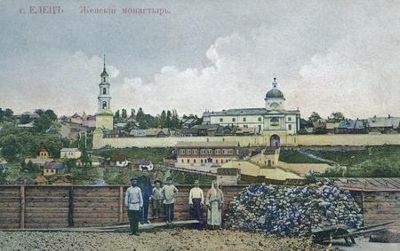 Unknown author.
Yelets. Znamensky nunnery. 
The beginning XX century.
Collection of Elets museum of regional