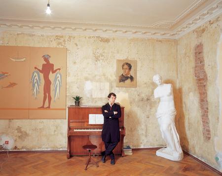 Molodkovets Jury.
Salons of high society (Andrey Hlobystina's salon). 
2002.
Saint Petersburg. 
Authors of the project: Interior+Design magazine, Lyudmila Novikova, Tatyana Anfilova