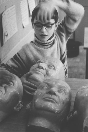 Valery Shchekoldin.
Zagorsk boarding school for deaf, blind and mute children. 1983.
Gelatin silver print.
МАММ collection