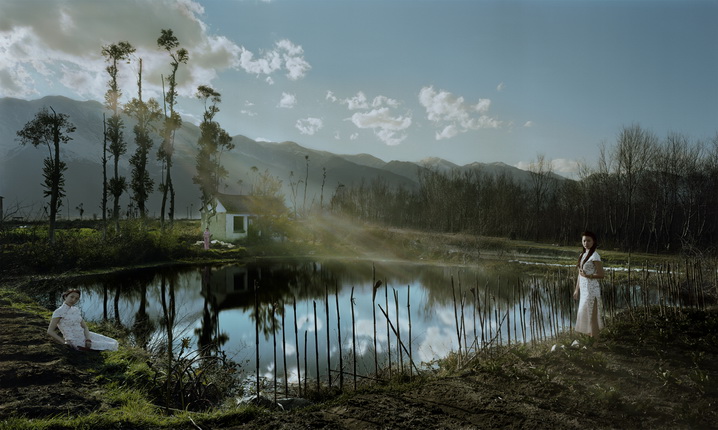 Chen Jiagang.
Pond, 2008.
C-print on diasec.
Courtesy by Galerie Forsblom, Helsinki & Contemporary by Angela Li, Hong Kong