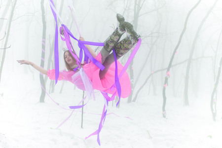 Katya Pugatch, Ilya Chistyakov.
Foggy forest. 
2009. 
DE I/DESILLUSIONIST