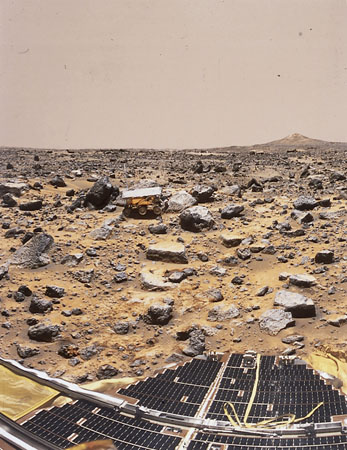 NASA.
Researcher of Mars, September, 29. 
Collection of the National Fund of Modern Art, Paris