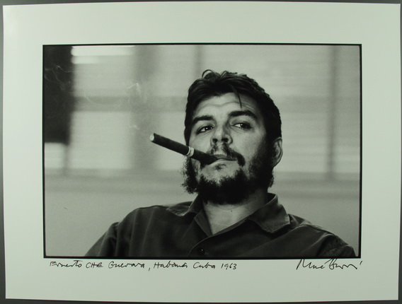 René Burri.
Che Guevara with a cigar. From the series ‘Interview with the Minister of Industry for the Magazine Look’.
Havana, 1963.
Gelatin silver print