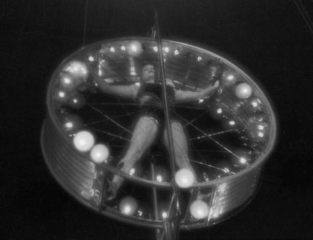 Alexander Rodchenko.
Circus number “Rhine wheel”. 
1940. 
Private collection