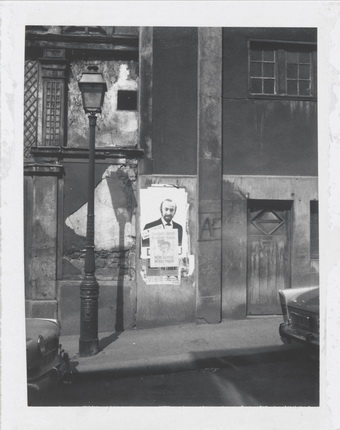 Ulay.
Untitled.
1969, Polaroid Type 665.
3¼ x 4¼