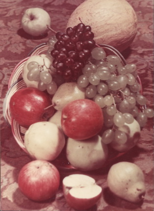 Ivan Shagin.
Fruits. 1949.
Colour print.
Collection of Moscow House of Photography Museum.
© Multimedia Art Museum, Moscow / Moscow House of Photography Museum