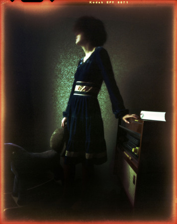 Lyudmila Zinchenko.
From “Blue dress” series. 
2008-2009. 
Collection of the artist, Moscow.
© Liudmila Zinchenko