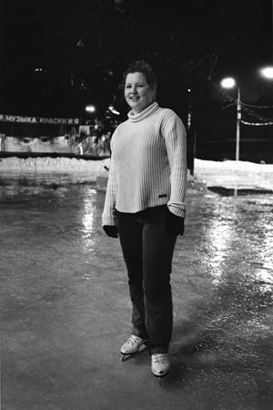 Andrey Stempkovski.
From the “Games on Fresh Air” project. Part I: Moscow, Gorky Skating Rink. 
2002