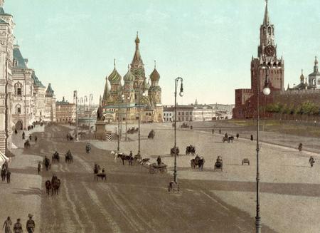 Peter Pavlov.
The Red Square. Moscow.
1910’s.
Collection of the Moscow House of photography