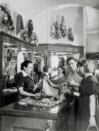 In Gifts Section. 
1950